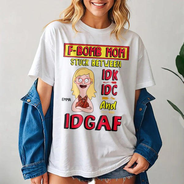 Camiseta personalizable "Mamá con bomba": el regalo perfecto para mamá