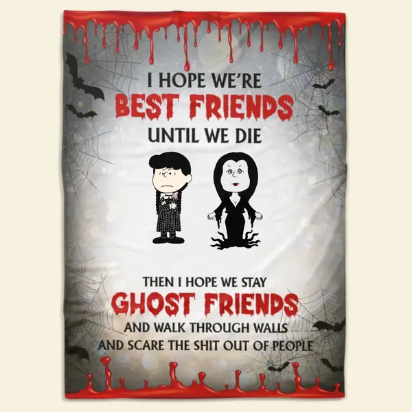 Manta personalizada para amigos: un regalo divertido y acogedor para tus mejores amigos.
